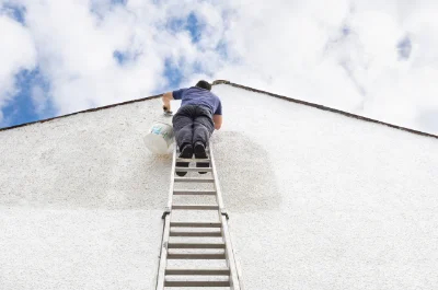 Peinture extérieure à Vouvray — façades et ravalement